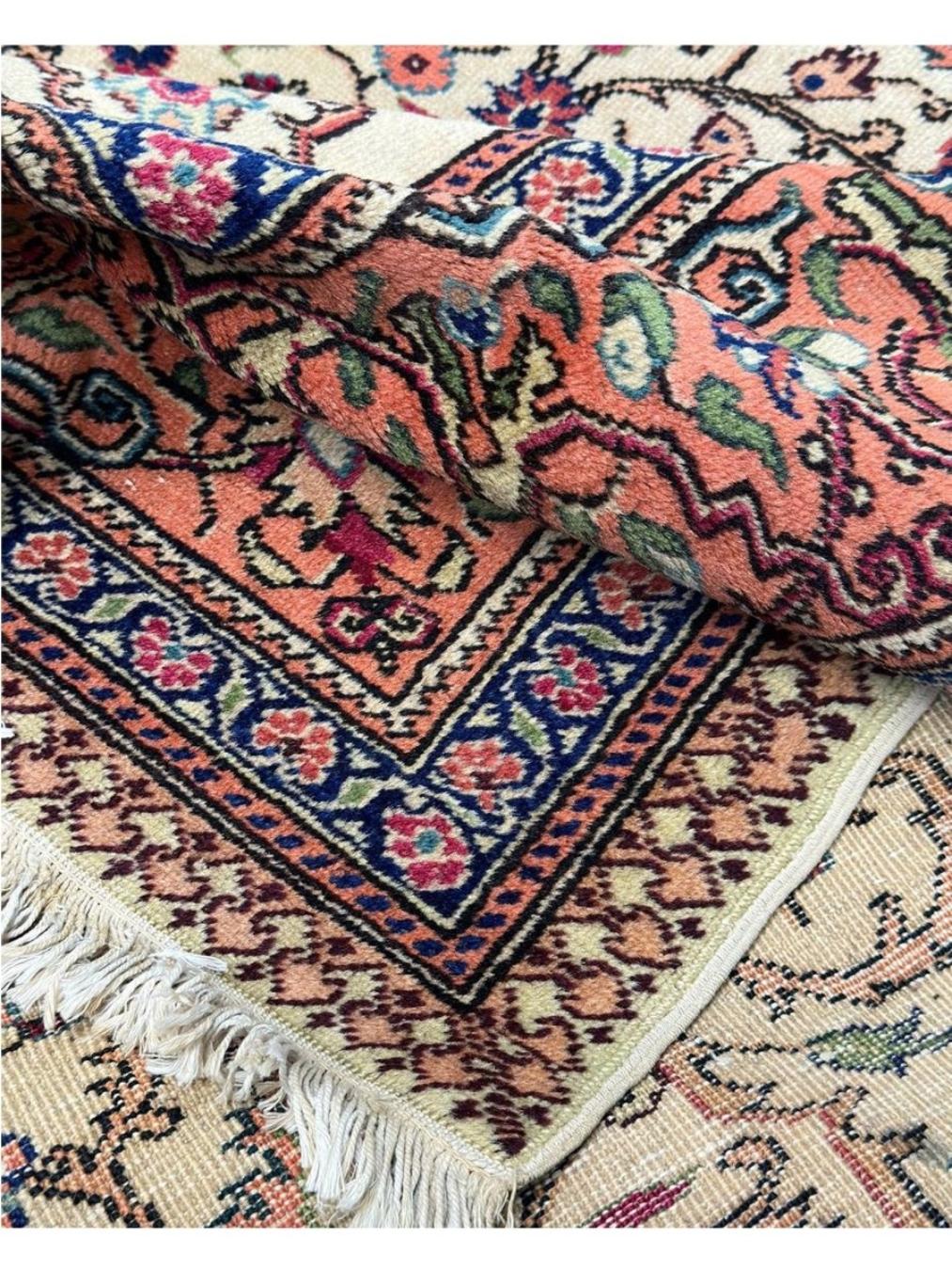 Tappeto per l'area Sivas 8x12 annodato a mano in Turchia antica in vendita 4