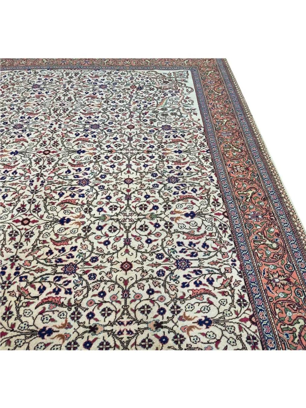 Persiano Tappeto per l'area Sivas 8x12 annodato a mano in Turchia antica in vendita