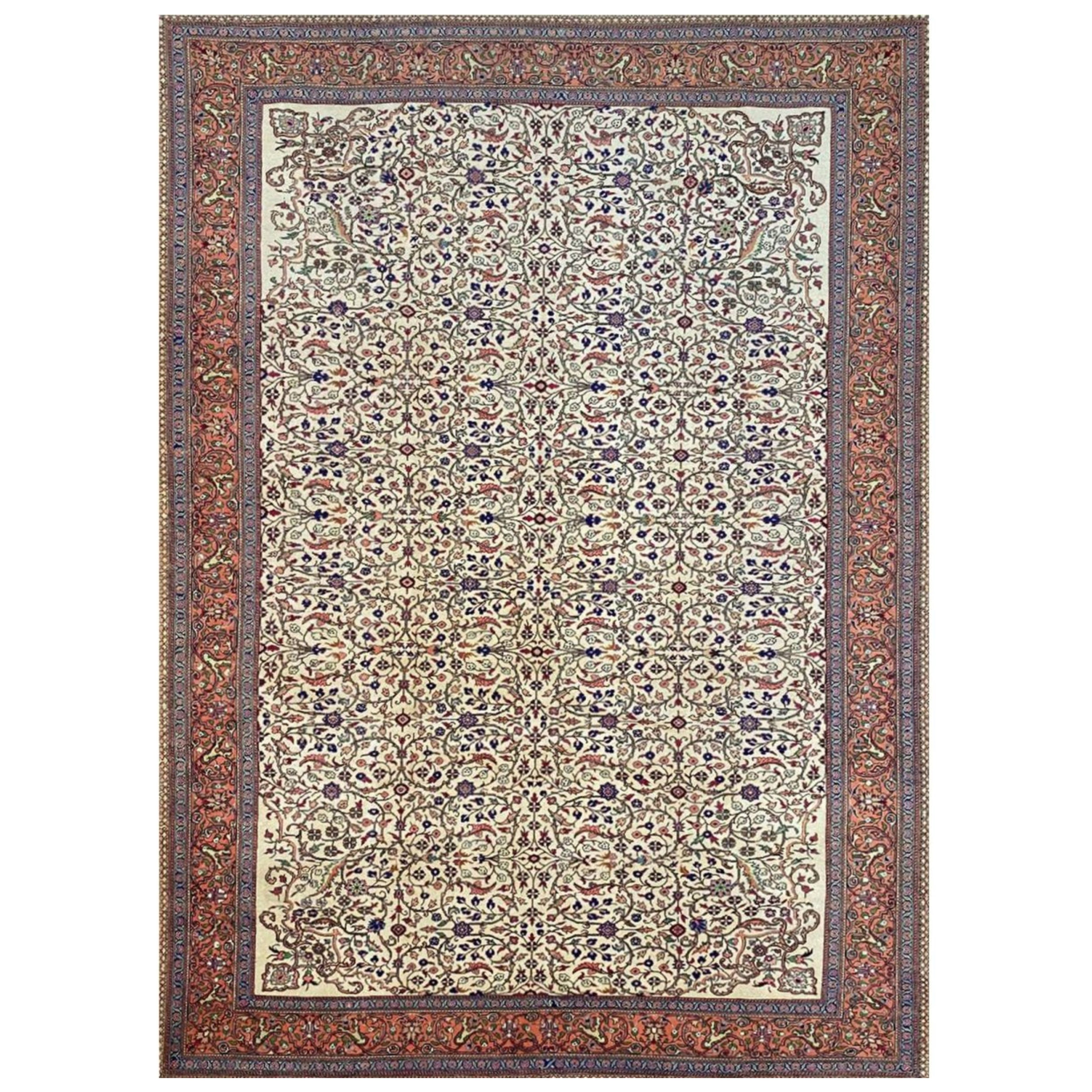 8x12 Handgeknüpfter alttürkischer Sivas Teppich