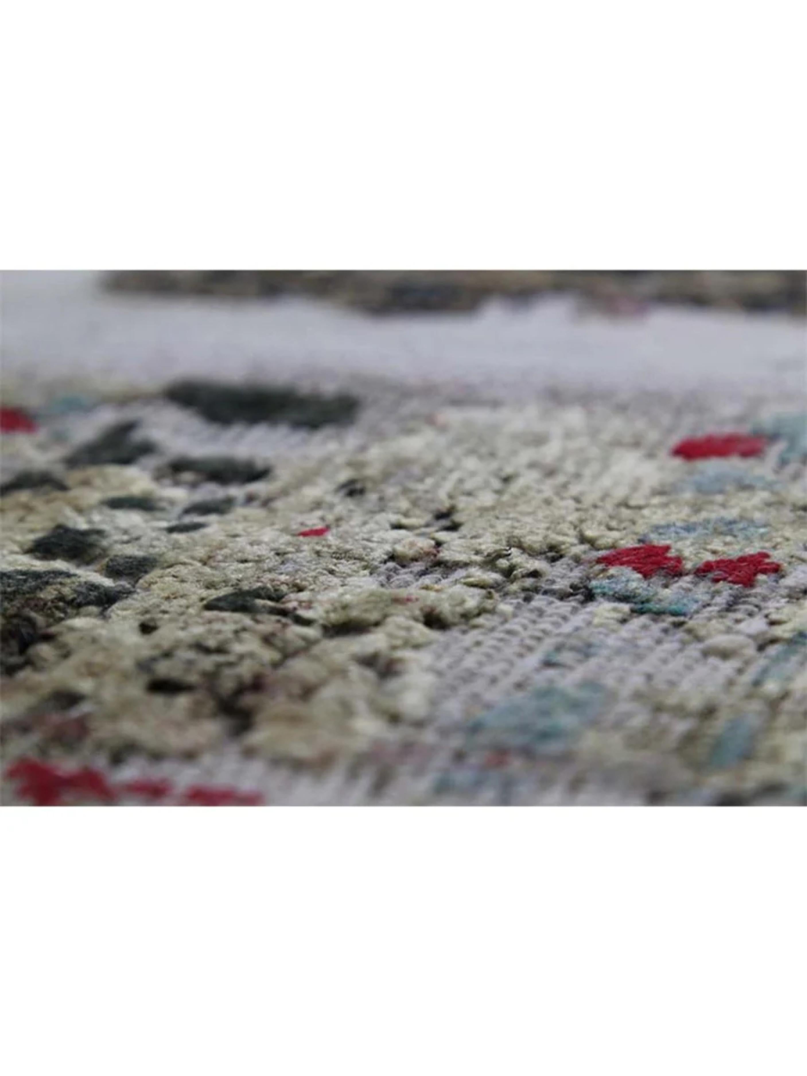 Autre 8x13 Tapis surteint Vintage Distressed noué à la main en vente