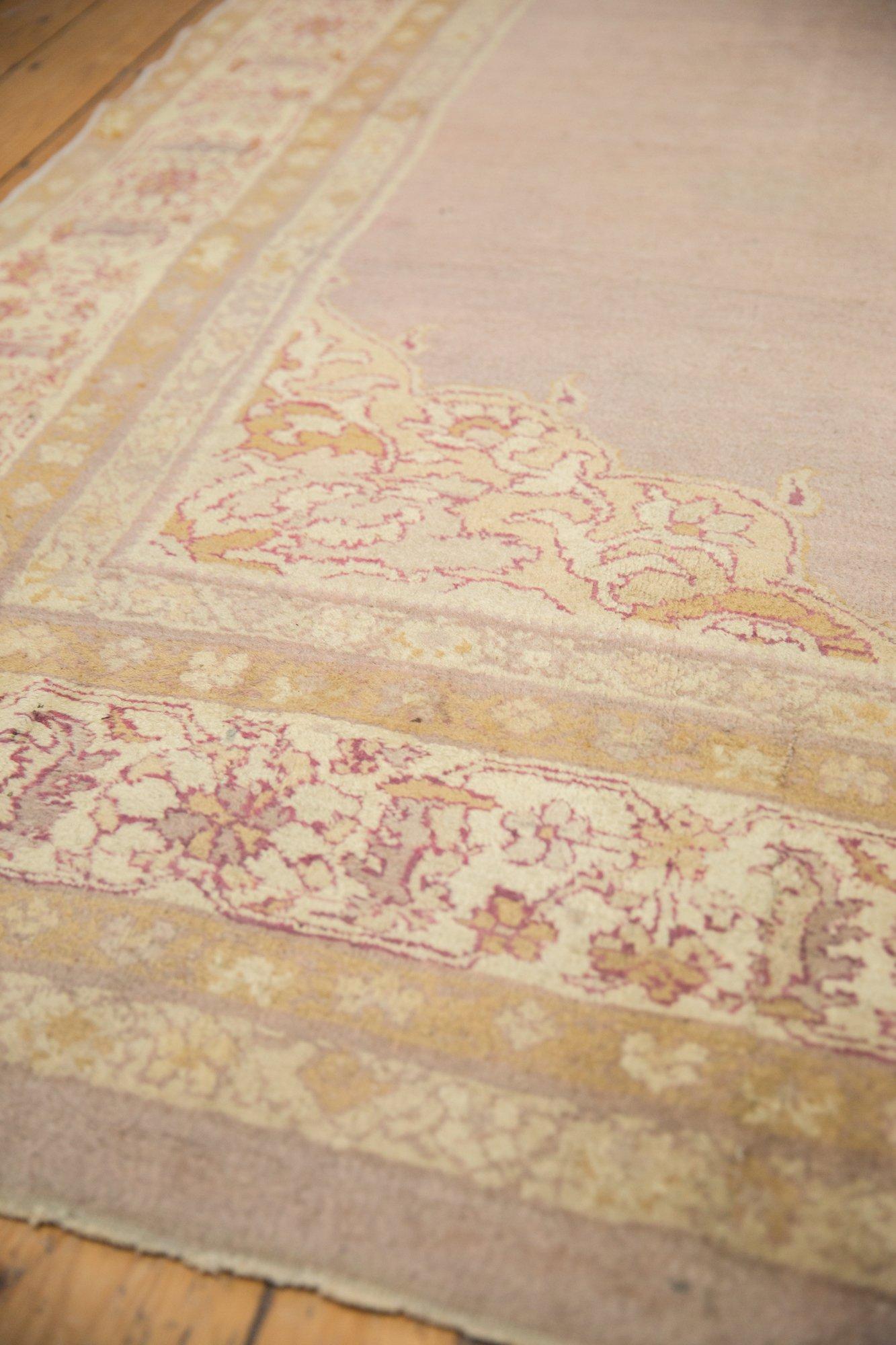 19th Century Antique Agra Carpet For Sale