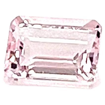 8x6mm Emerald Faceted Cut Natural Pink Morganite Loose Gemstone AA+ Morganite For Sale