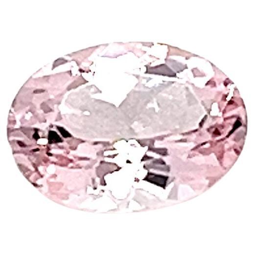 8x6mm Oval Facetada Corte Natural Morganita Rosa Gema Suelta Grado AA+ Morganita