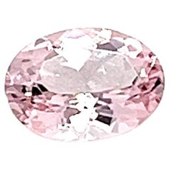 8x6mm Oval Faceted Cut Natural Pink Morganite Loose Gemstone AA+ Grade Morganite