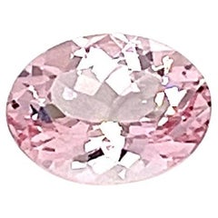 8x6mm Oval Faceted Cut Natural Pink Morganite Loose Gemstone AAA Grade Morganite