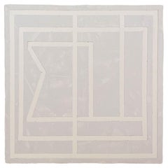 8x8 Architectural Abstract #20 by Lynnea Jean, Acrylic and Gesso
