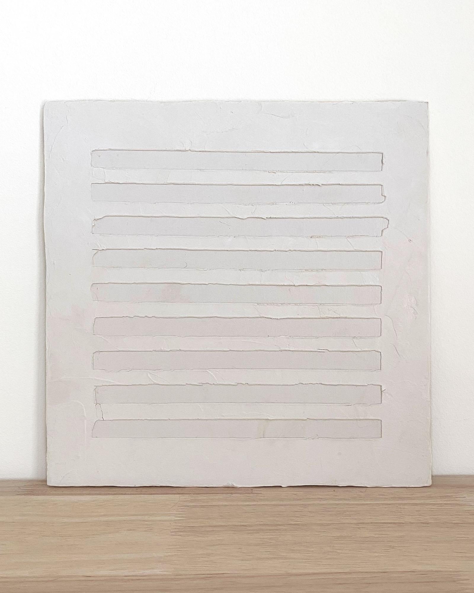8x8 Abstracto arquitectónico #20 por Lynnea Jean, acrílico y gesso Estadounidense en venta