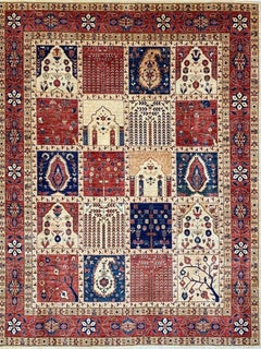 8x9 Hand Knotted Farahan Style Rug 8x9 Hand Knotted Farahan Style Rug