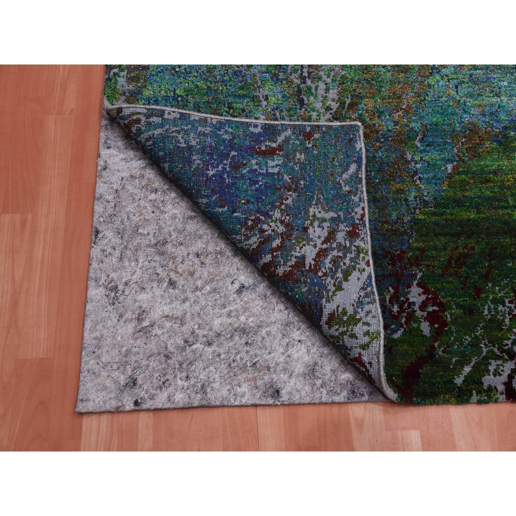 Noué à la main 8'x9'10