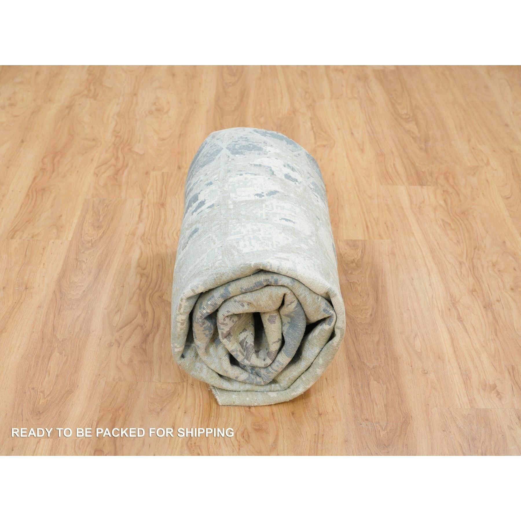 Tappeto orientale annodato a mano 8'x9'10