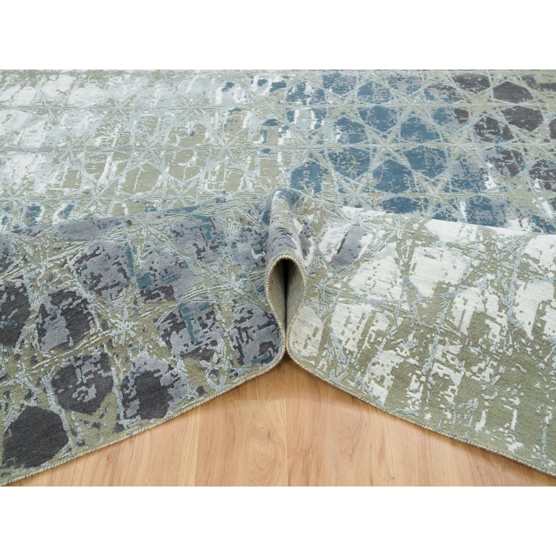 Tappeto orientale annodato a mano 8'x9'10