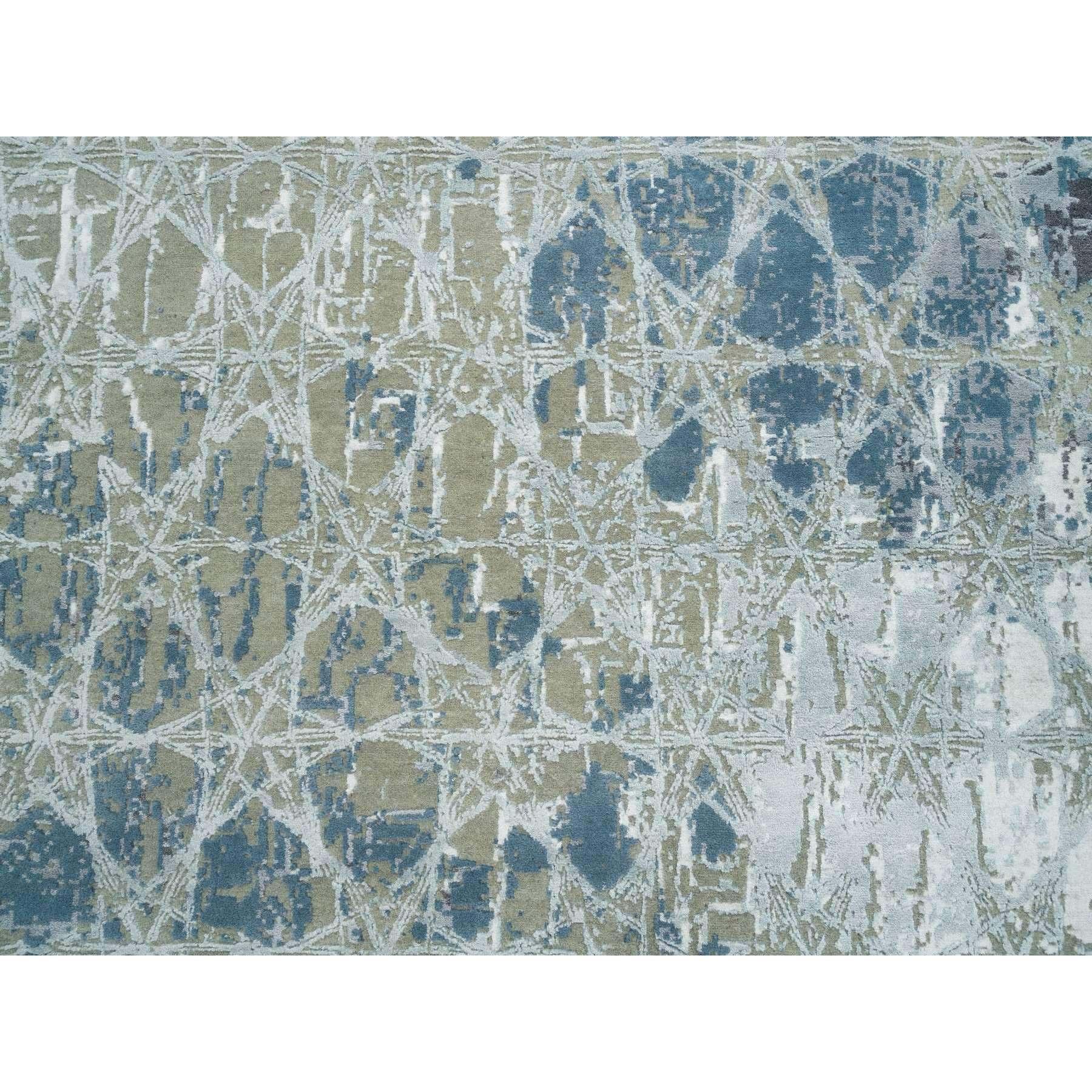 Tappeto orientale annodato a mano 8'x9'10
