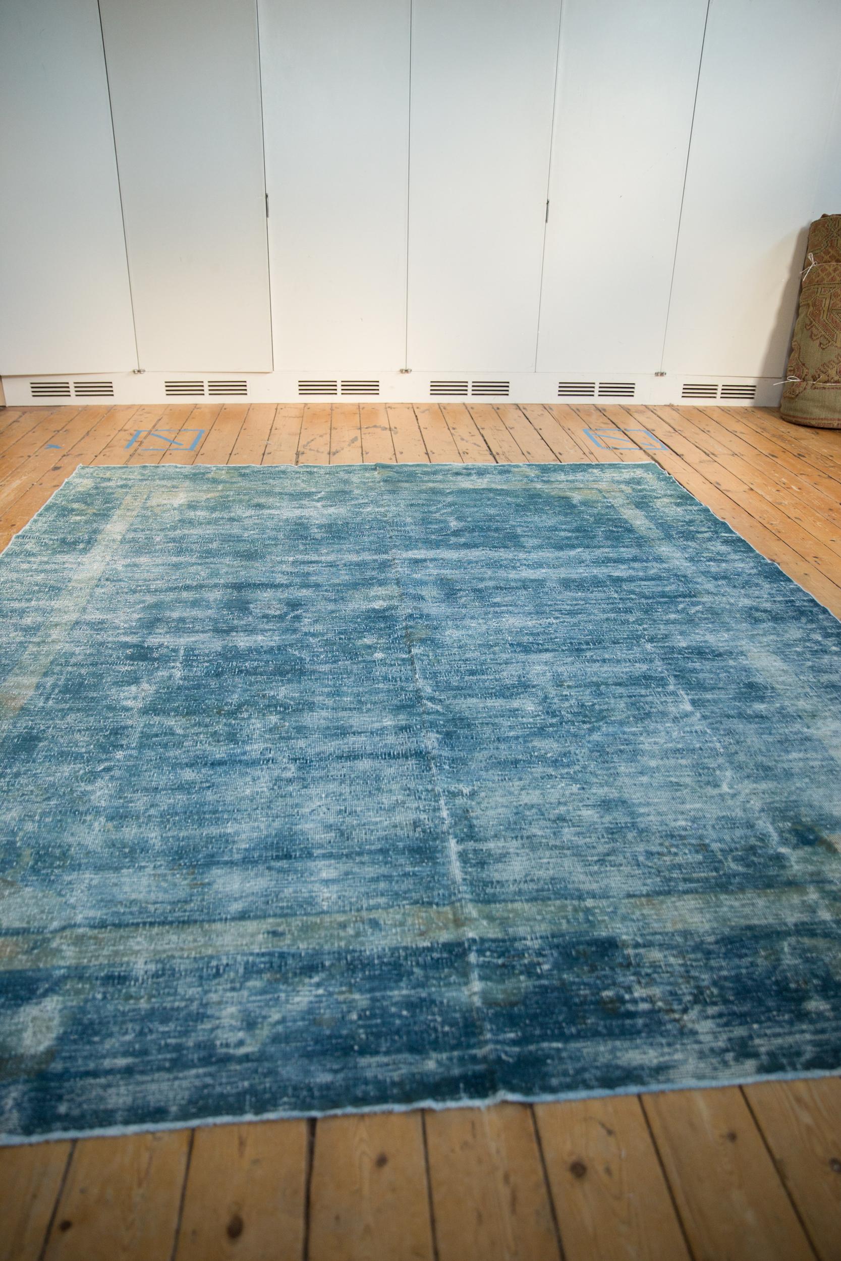 Chinese Vintage Distressed Peking Carpet