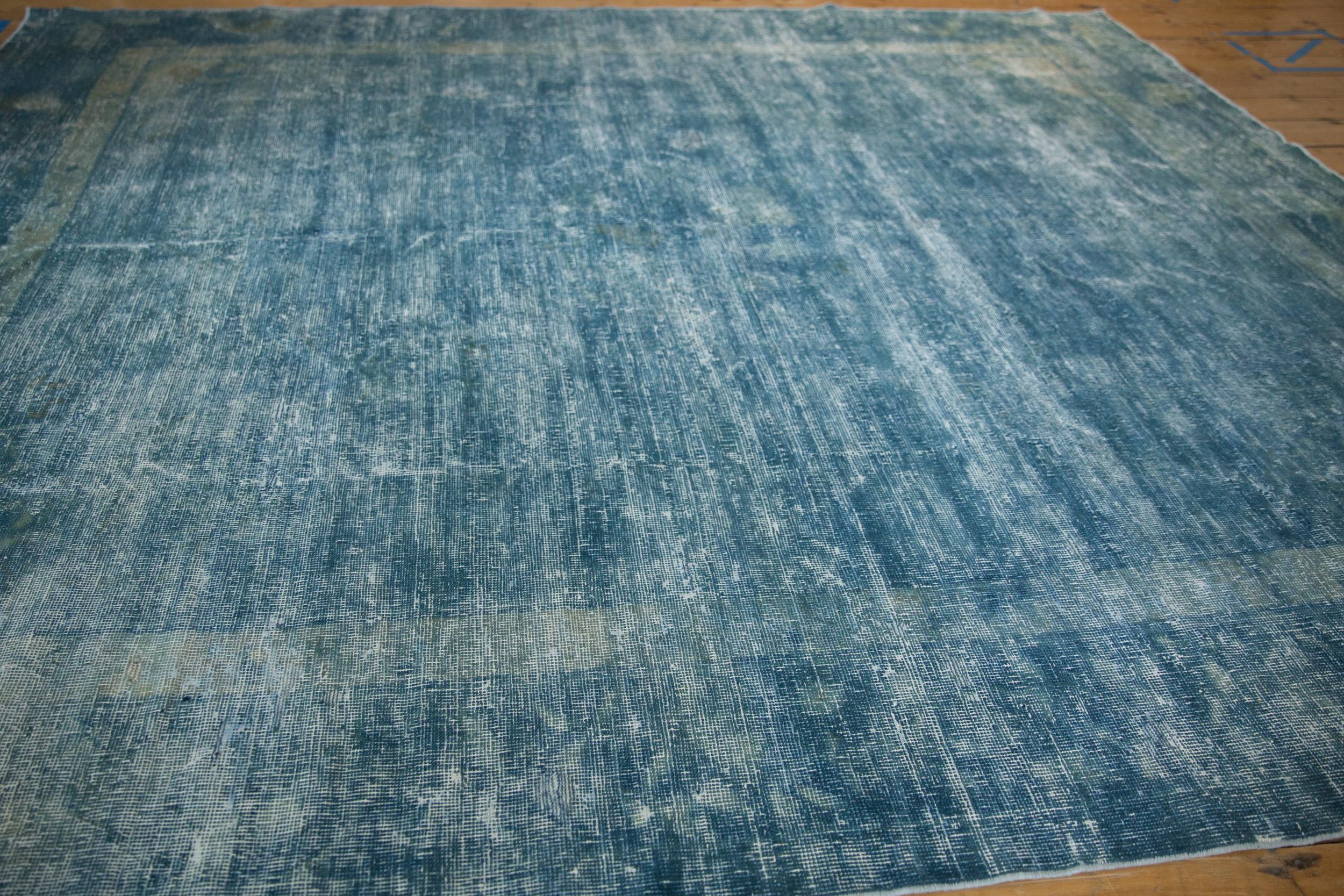Wool Vintage Distressed Peking Carpet