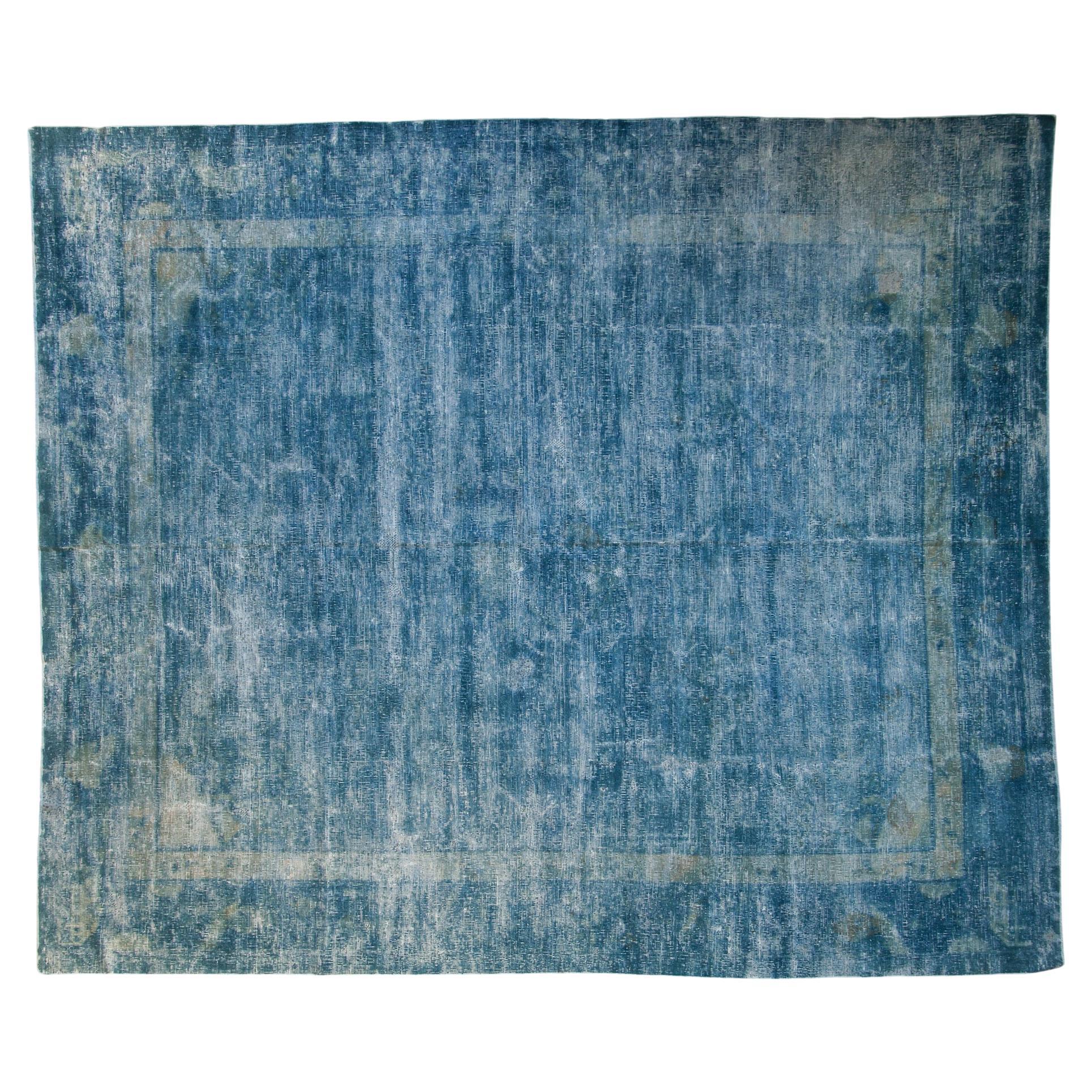Vintage Distressed Peking Carpet