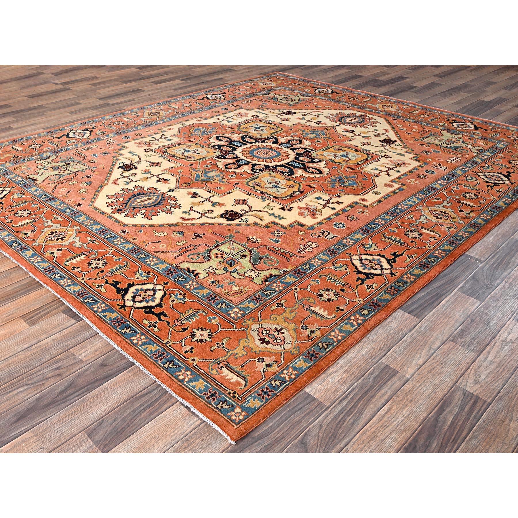 Noué à la main 8'x9'7