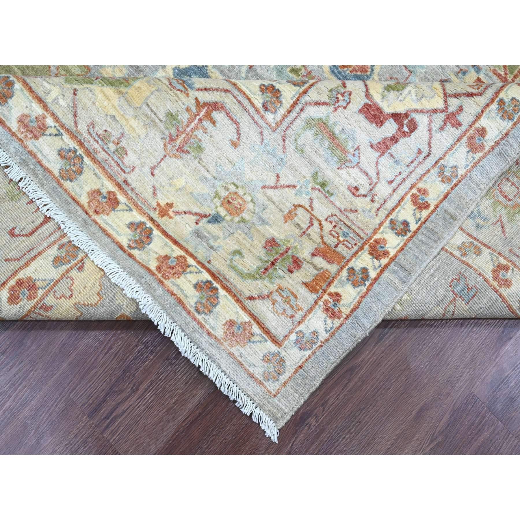 Tappeto Ziegler Mahal Revival All Over Pattern annodato a mano in pura lana 8'x9'8