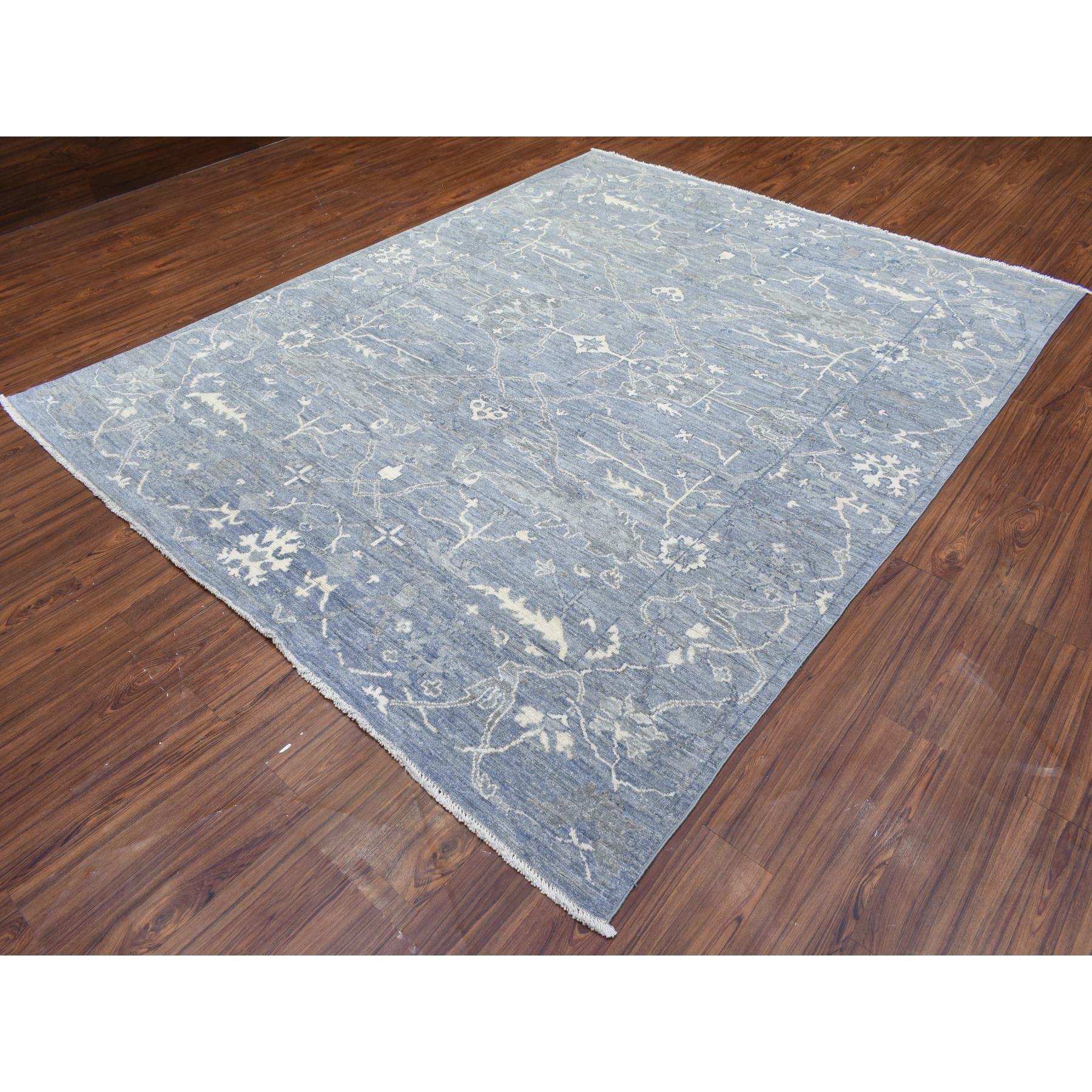 Noué à la main 8'x9'9