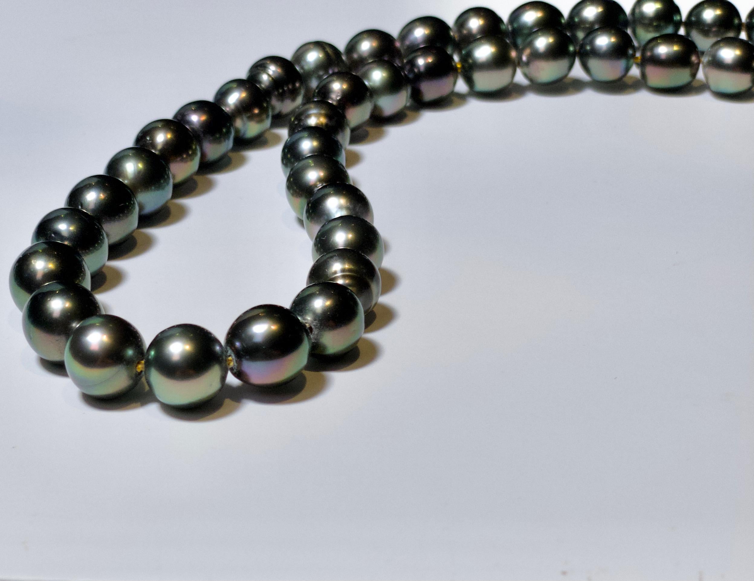 men's tahitian pearl necklace
