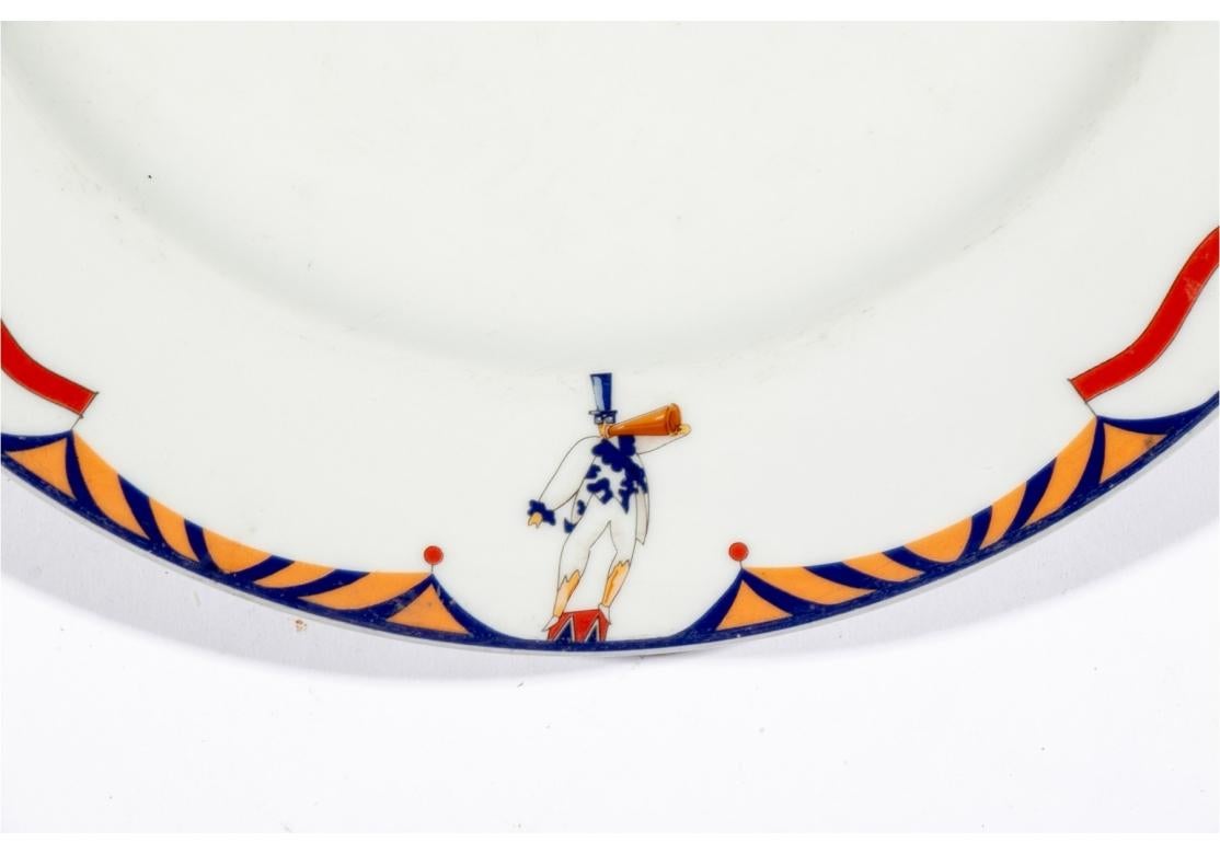 9 Adam Tihany Para los Platos de Cena del Restaurante Le Cirque Bernardaud Limoges en Desgastado estado para la venta en Bridgeport, CT