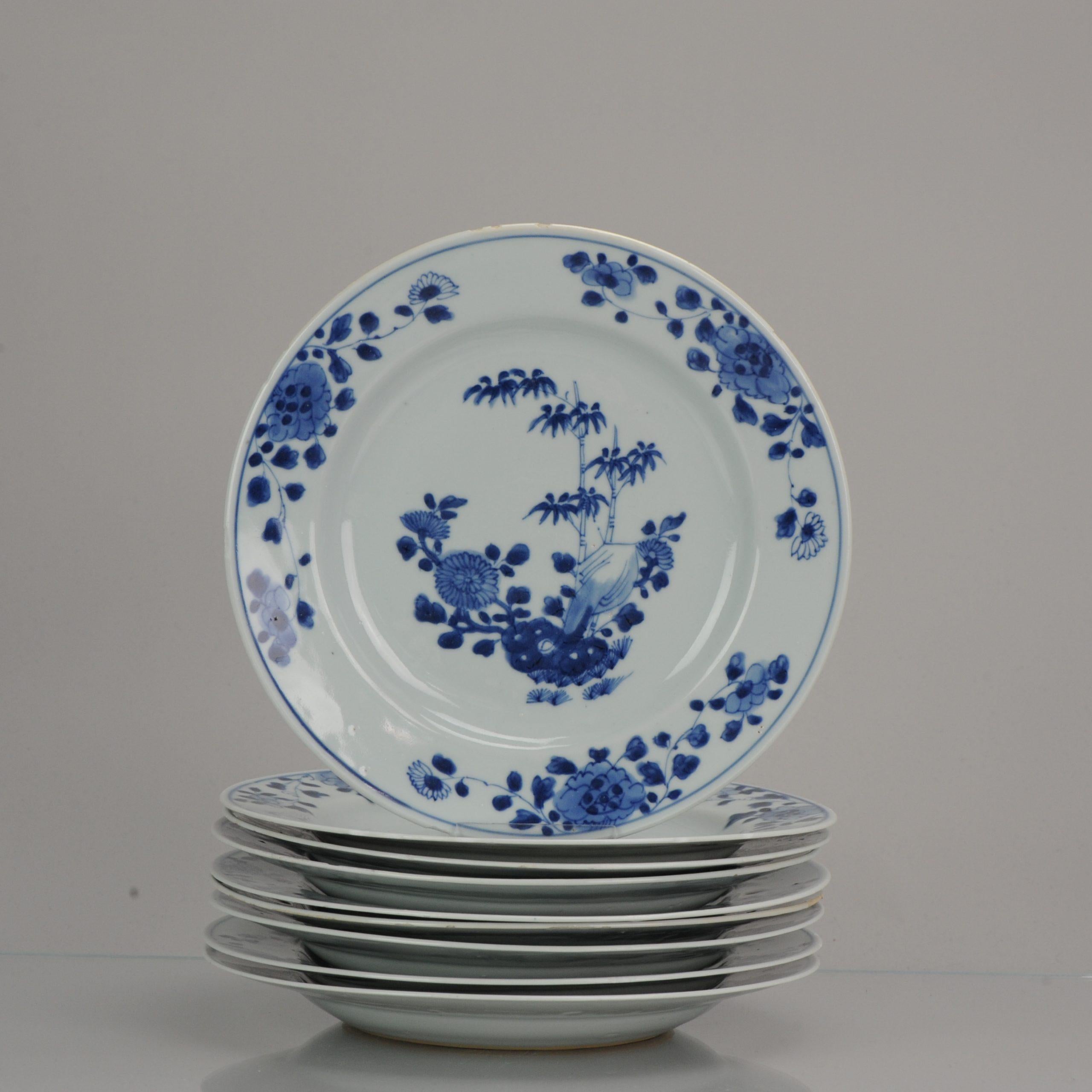#9 Antique Chinese Porcelain 18th Century Yongzheng/Qianlong Period Blue White For Sale 7