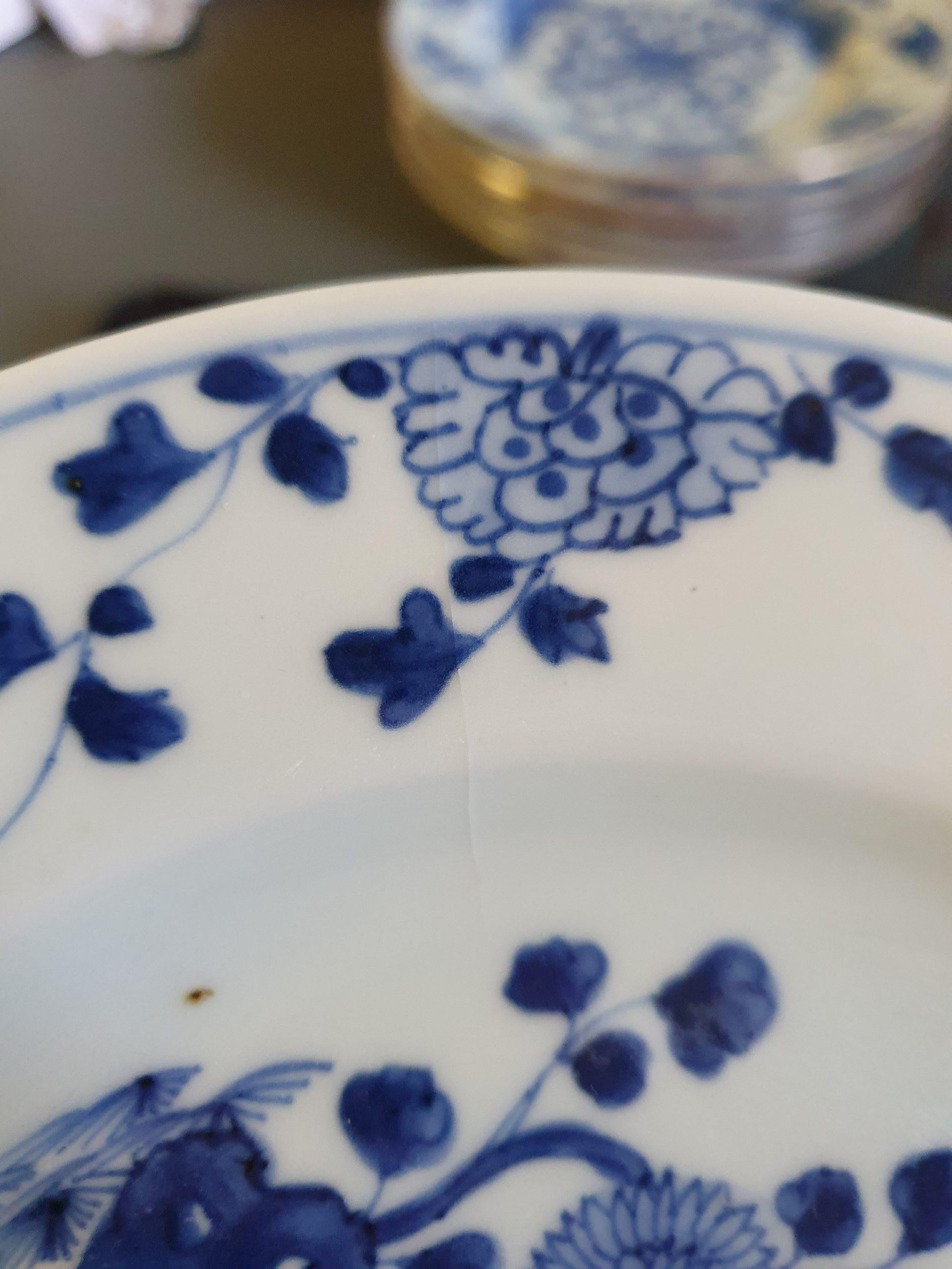 #9 Antique Chinese Porcelain 18th Century Yongzheng/Qianlong Period Blue White For Sale 13
