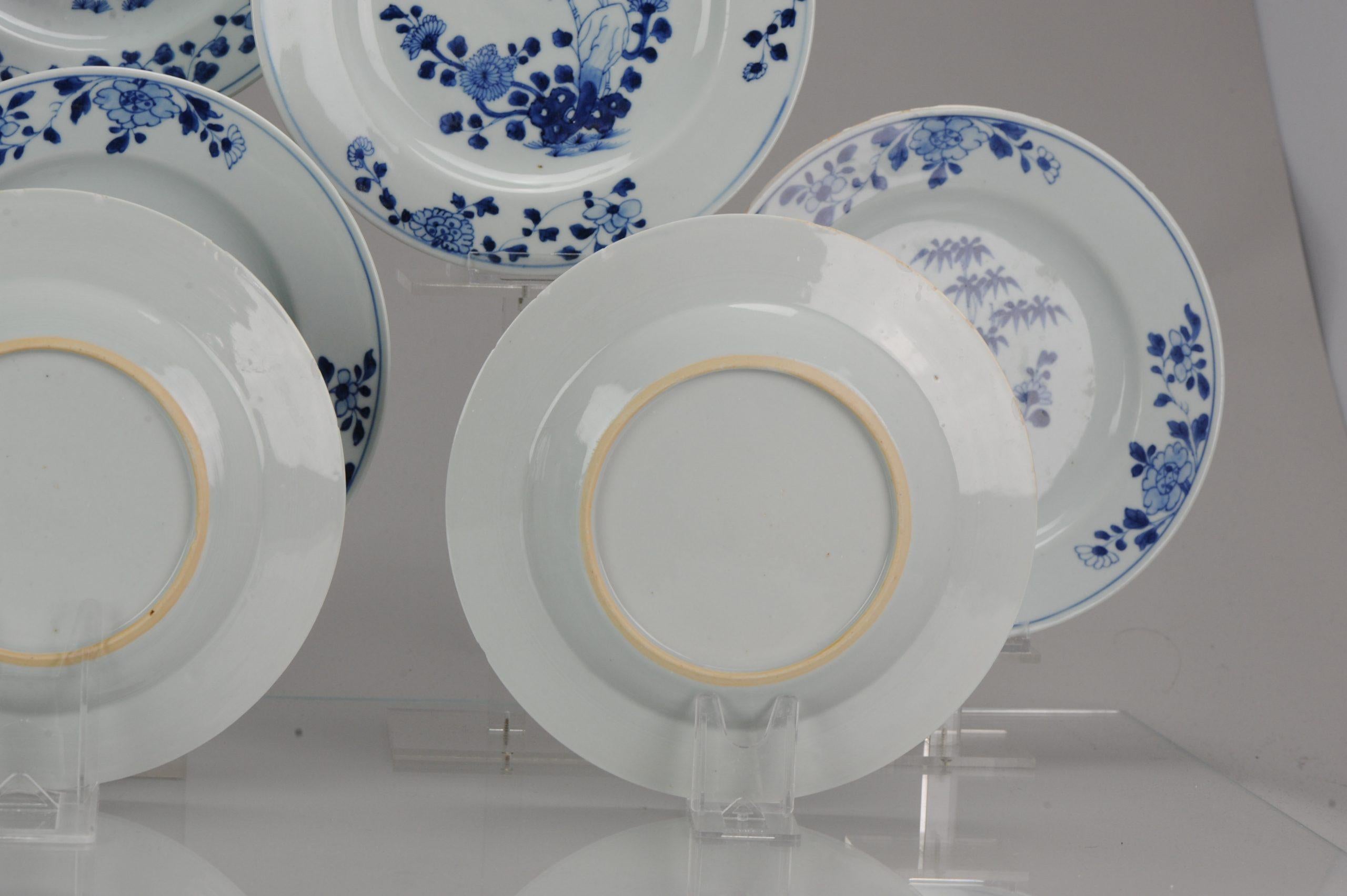 #9 Antique Chinese Porcelain 18th Century Yongzheng/Qianlong Period Blue White For Sale 2