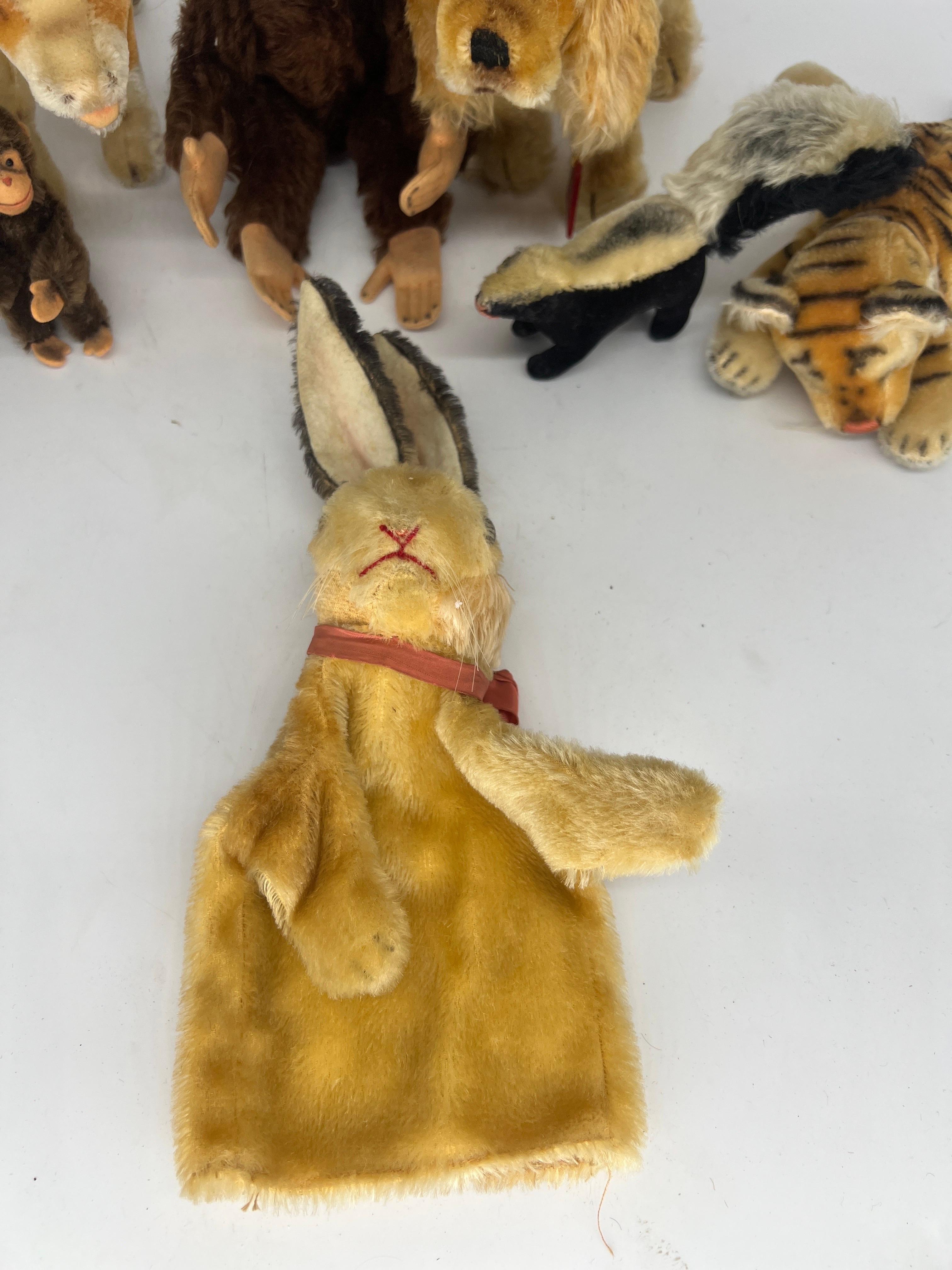 vintage steiff stuffed animals