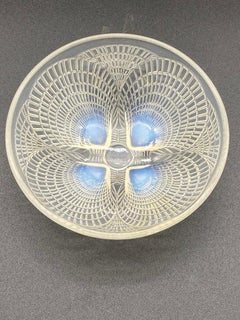 9 Art Deco Rene Lalique Coquilles Glass Bowls
