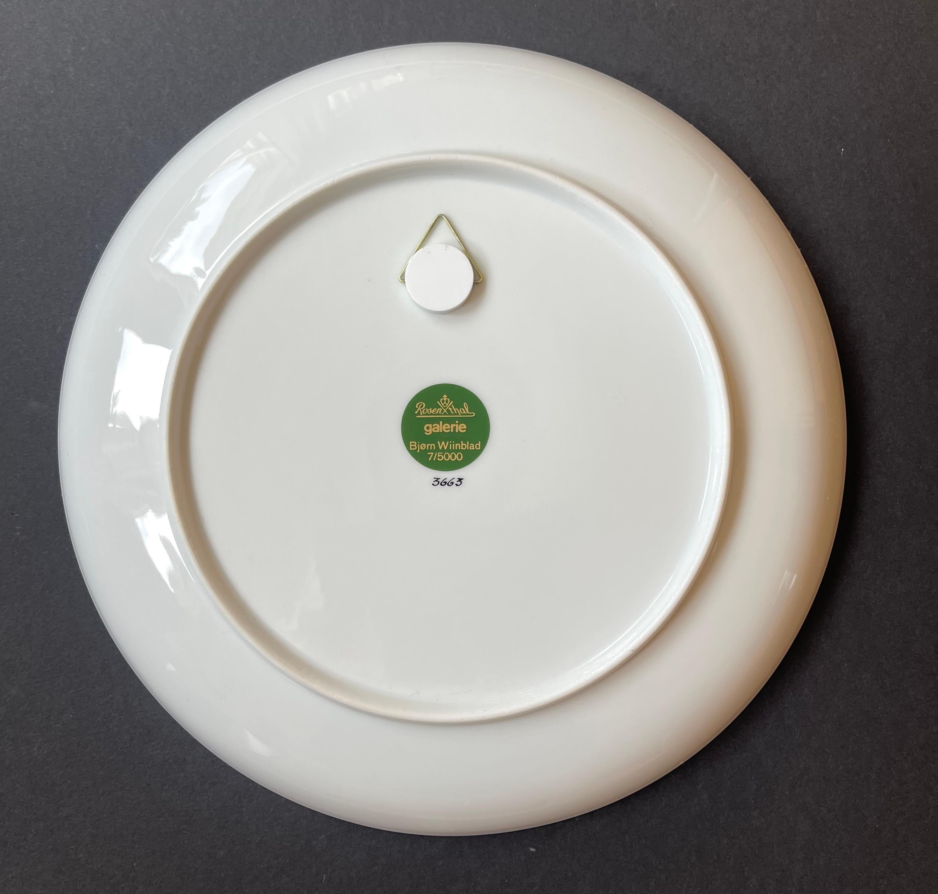 9 Artist Plates Collection Limited Edition by Rosenthal, Cocteau, Dali, Pucci 4