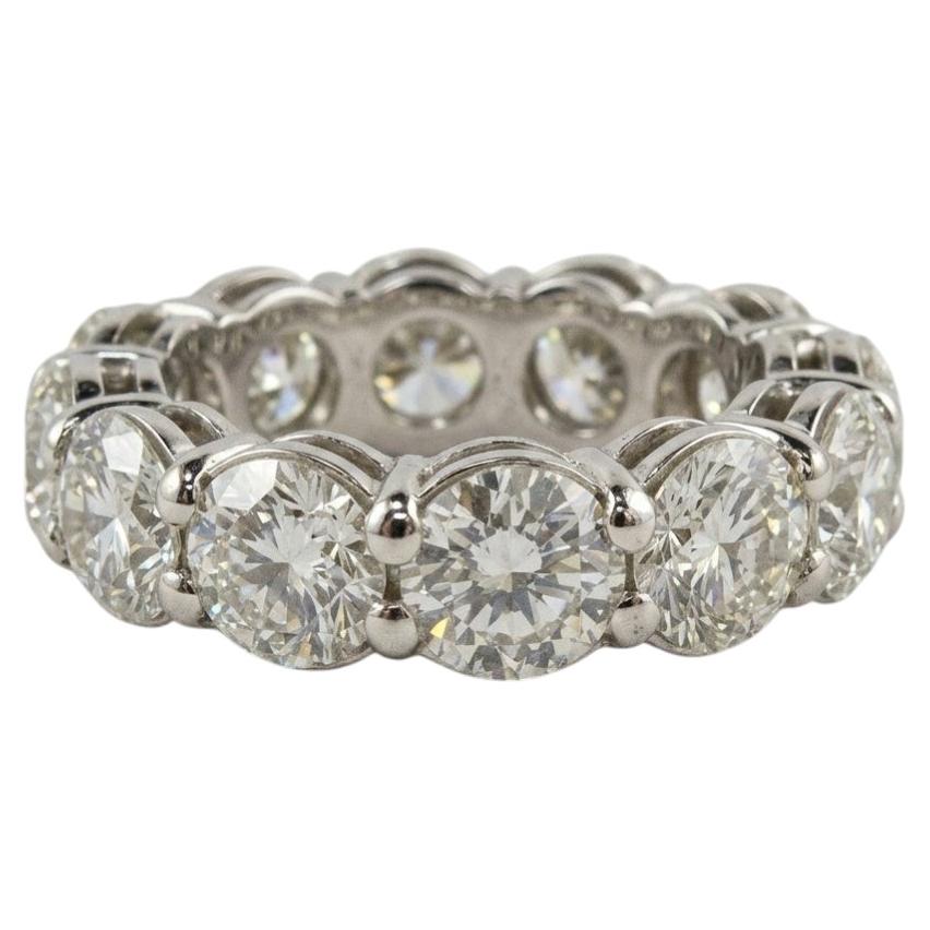 9-Karat-Diamant-Eternity-Ring aus Platin