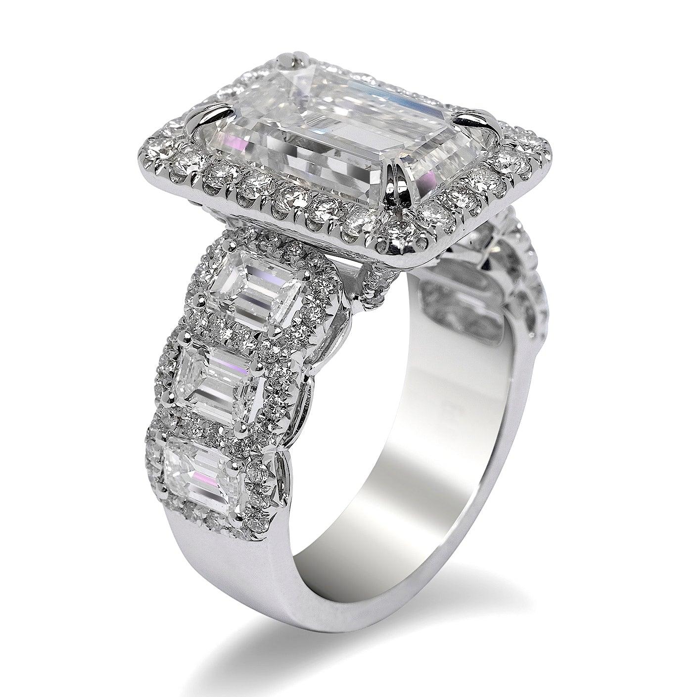 9 carat diamond engagement ring