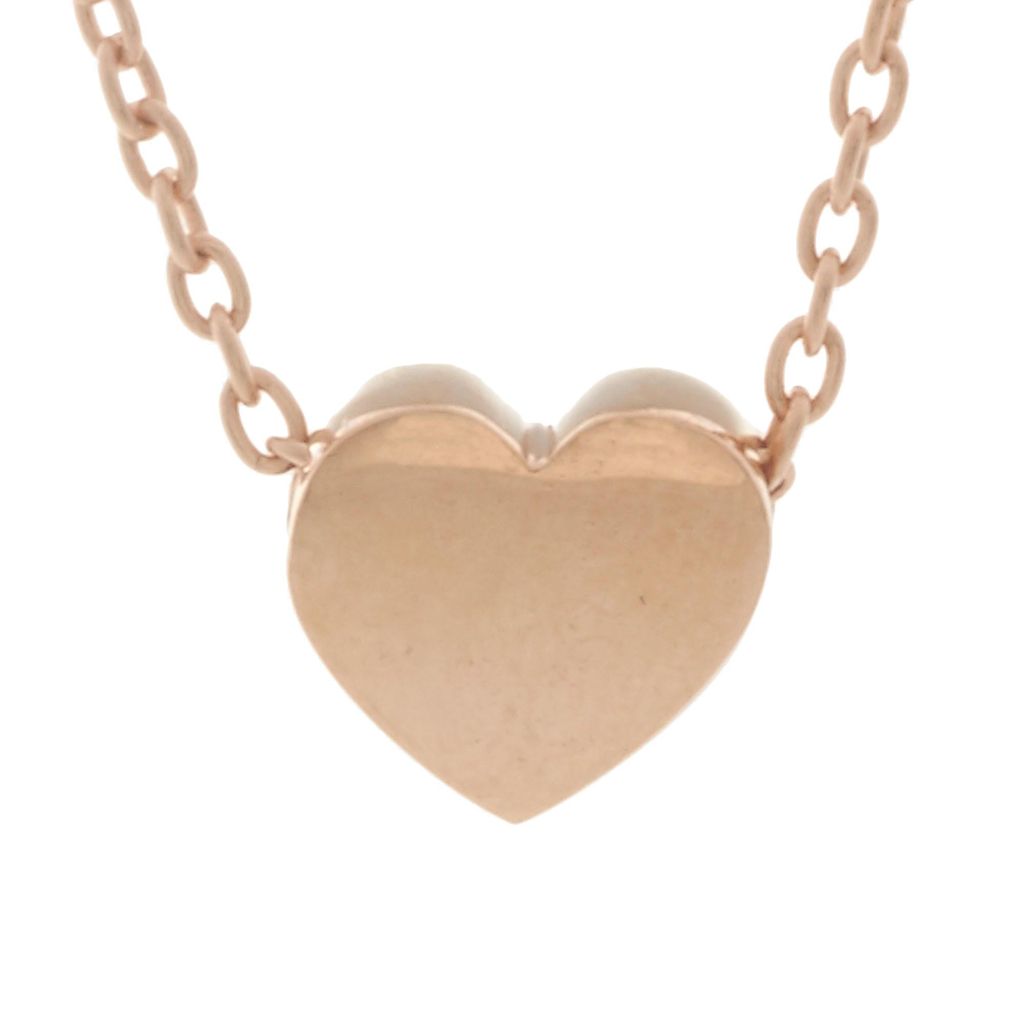 DESCRIPTION

This simply beautiful heart set of pendant and earrings, that is crafted out of a trendy pink gold, creating a sweet polished heart.

A trendy, yet elegant combination, that would make the perfect gift for someone
