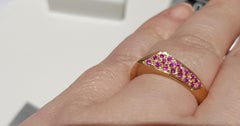 9 Carat Yellow Gold Ruby Ring