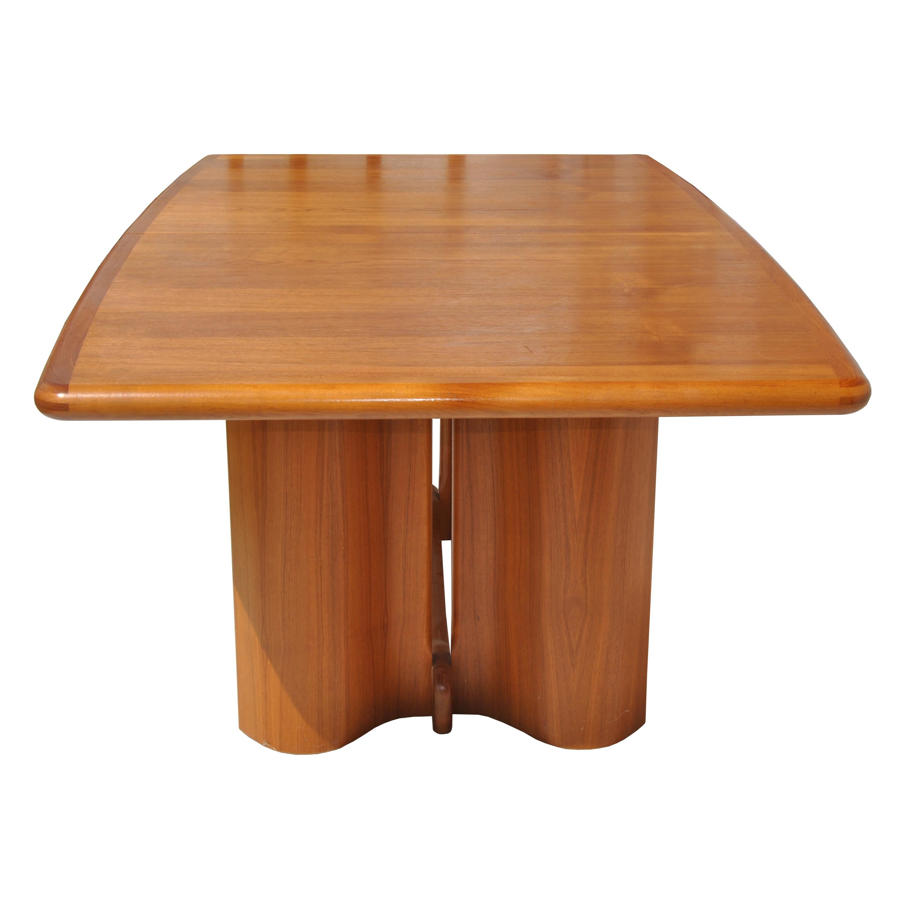 Mid-Century Modern Ansager Moebler Teak Dining Conference Table