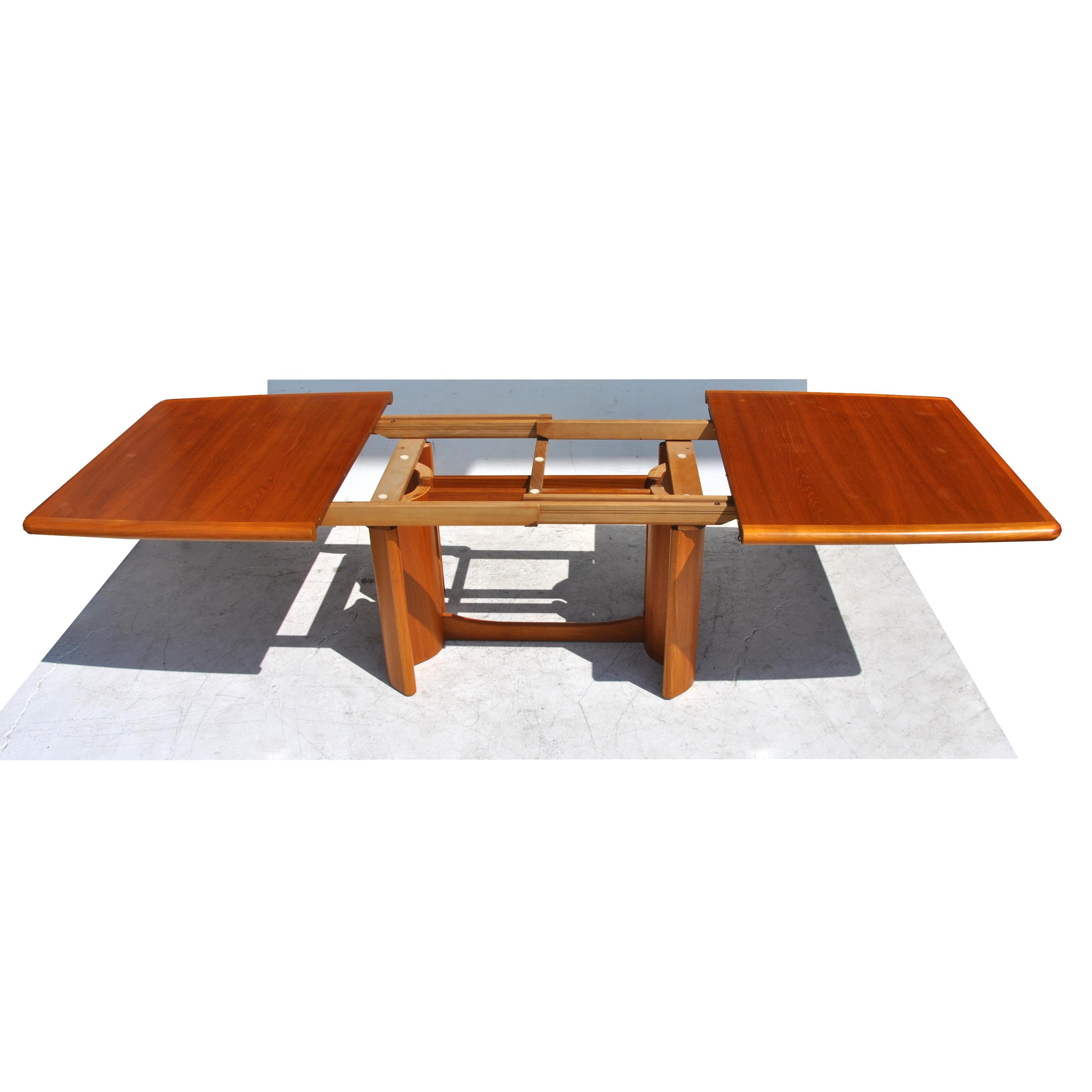 Danish Ansager Moebler Teak Dining Conference Table