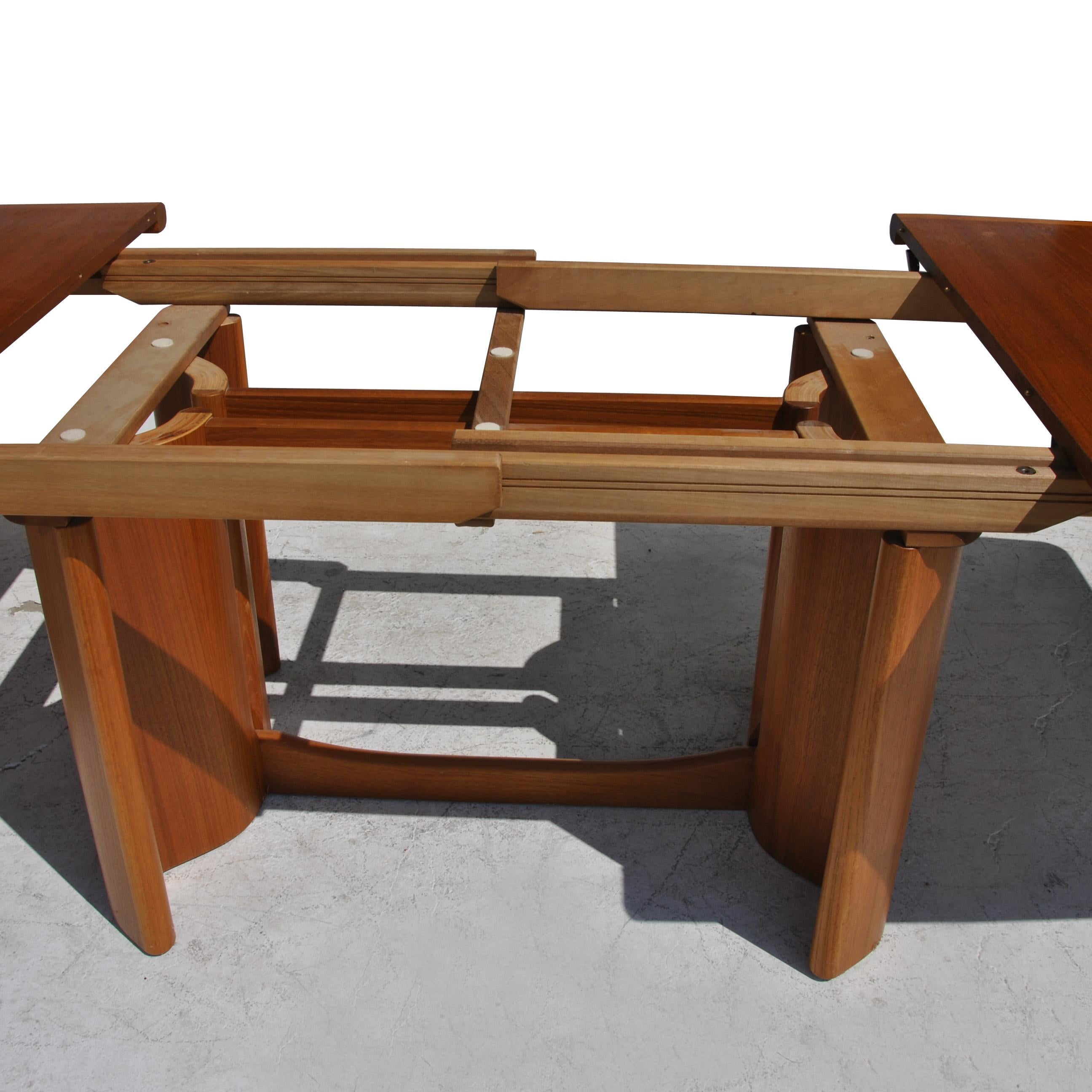 Ansager Moebler Teak Dining Conference Table In Good Condition In Pasadena, TX