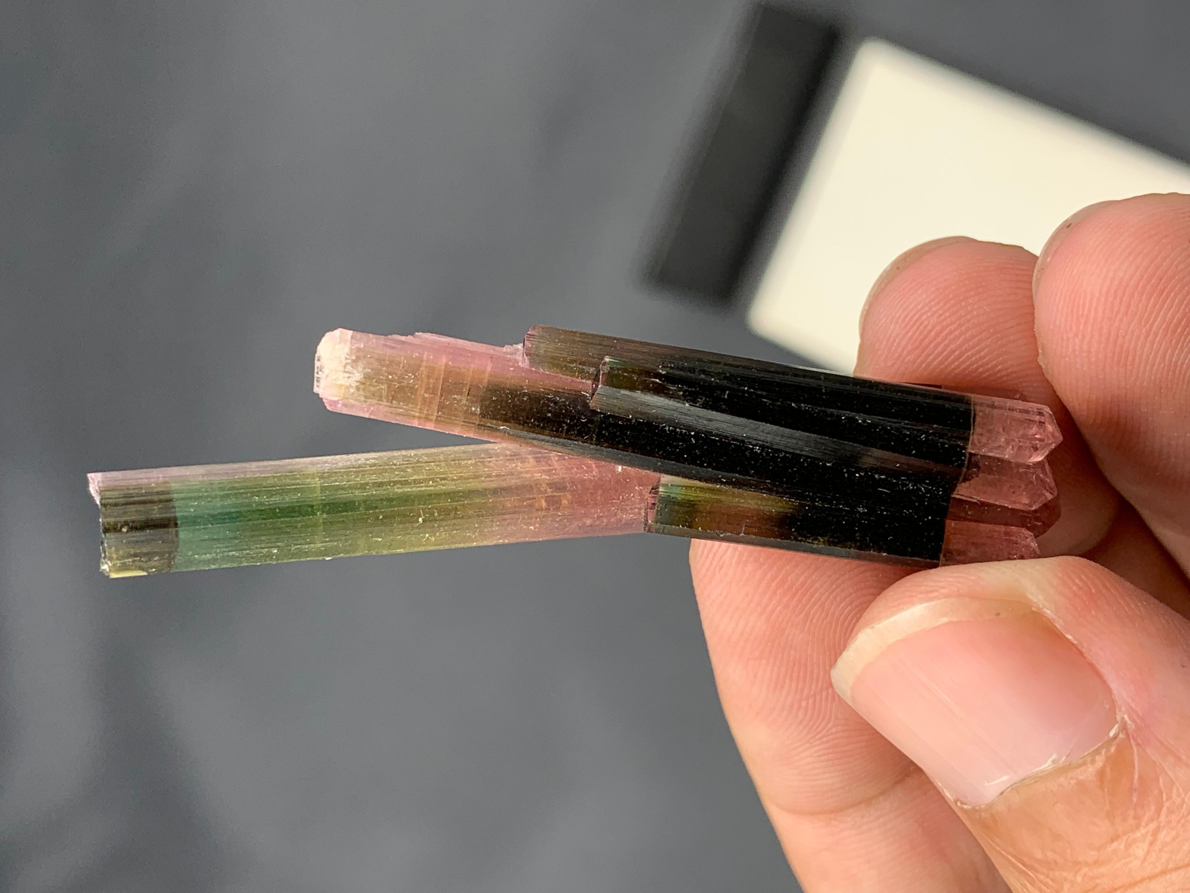9 grammi di tormalina rosa e verde bi-colore dall'Afghanistan in vendita 1