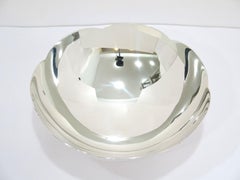 Sterling Silver Tiffany & Co. Vintage Flower-Shaped Footed Serving Bowl