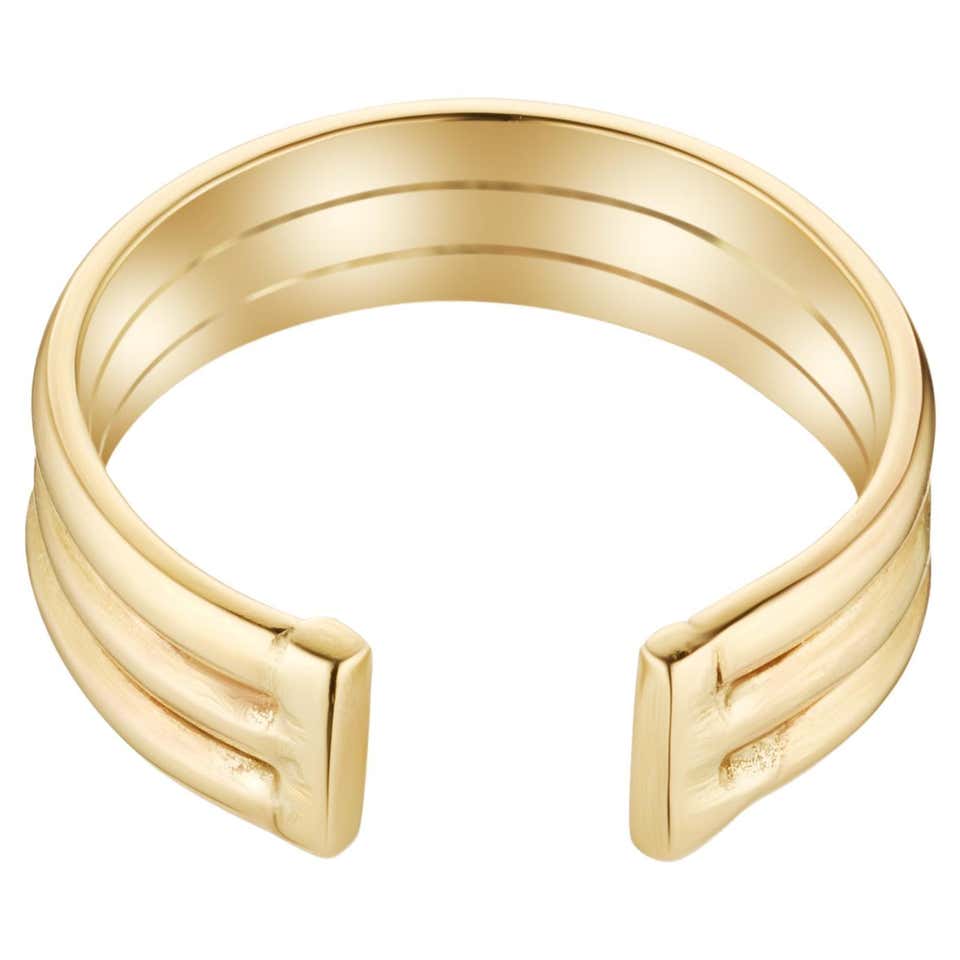 Customizable Duo Column Crown Ring For Sale at 1stDibs | column ring ...