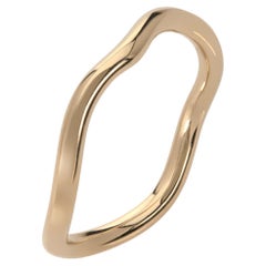 9 Karat Fairmined Eco Yellow Gold Wavy Band Ring