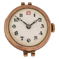9 Karat Gold Ladies Antique Swiss Mechanical Watch 'No Strap'
