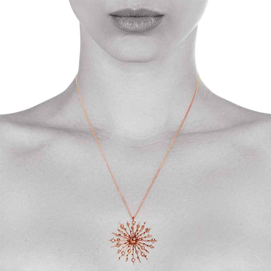 soleil pendant necklace