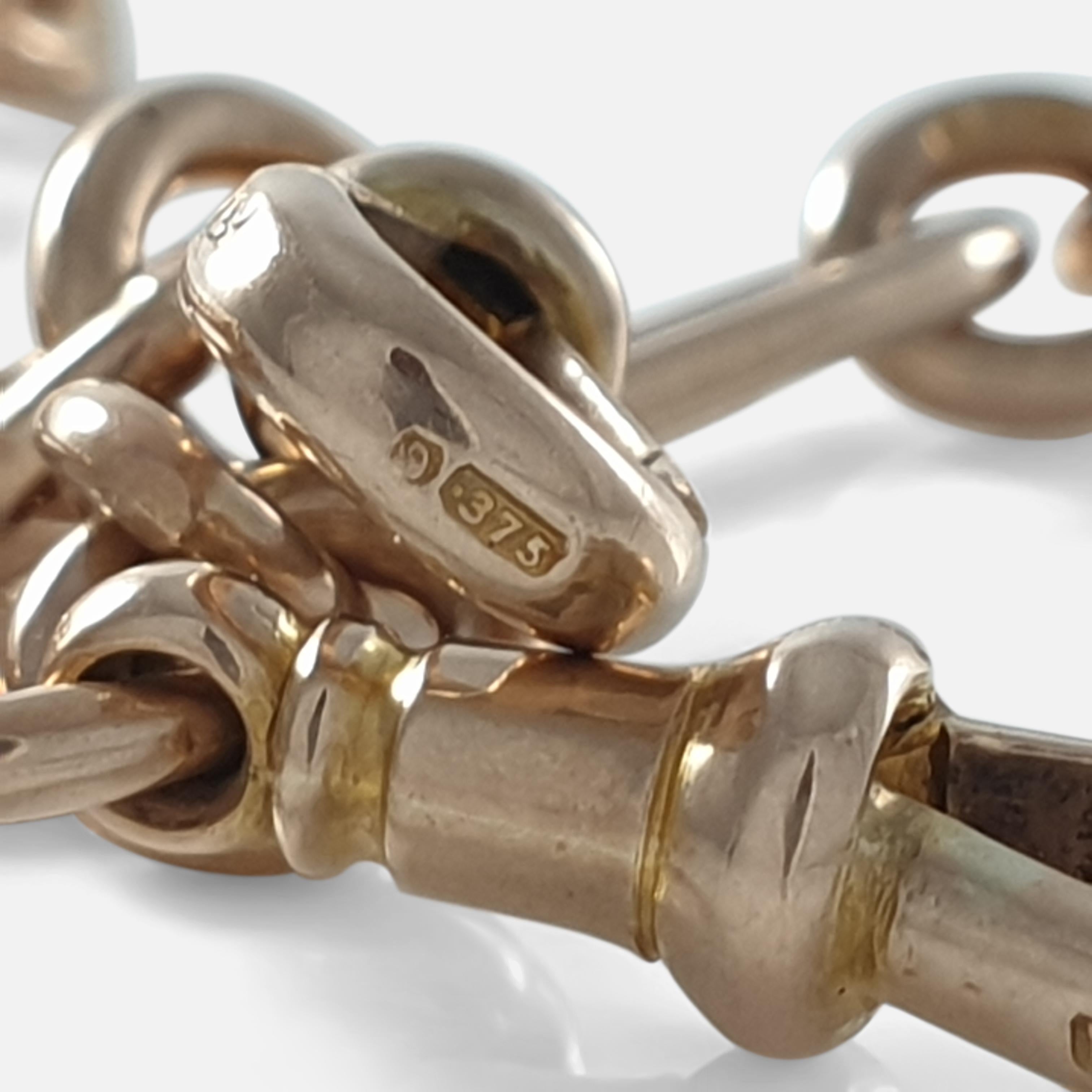 9 Karat Gold Albert Watch Chain, 1925 1