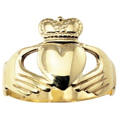 9 Karat Yellow Gold Claddagh Ring