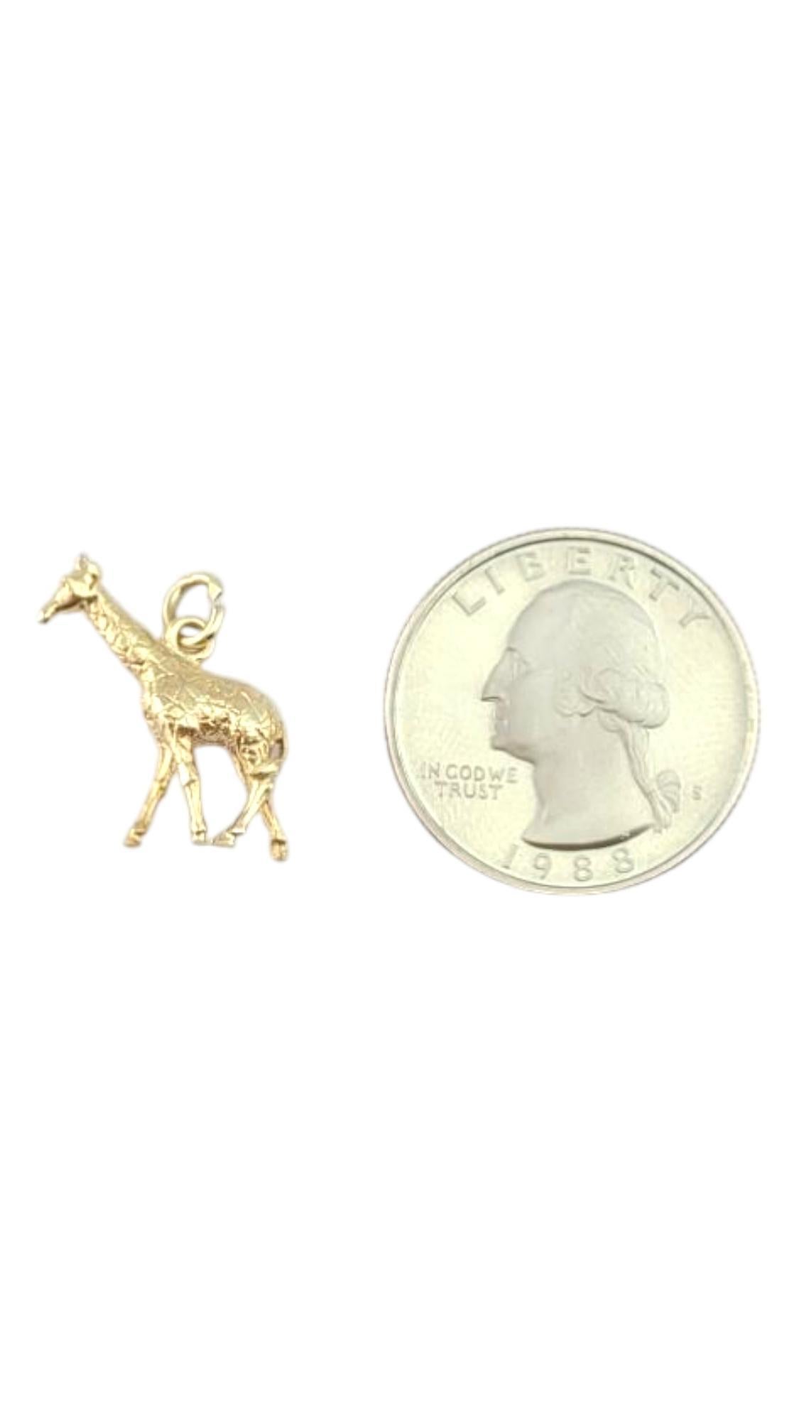 Breloque girafe en or jaune 9 carats n° 21278 en vente 2