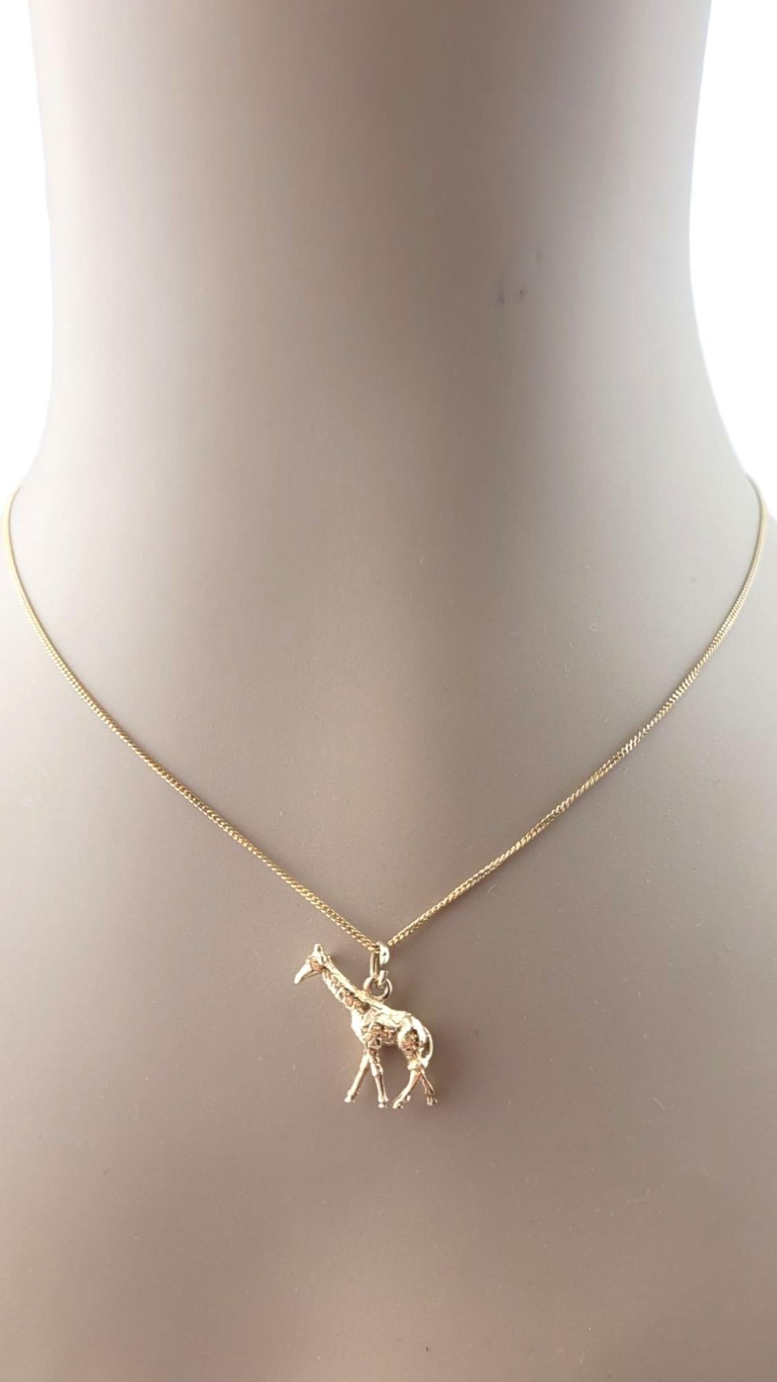 Breloque girafe en or jaune 9 carats n° 21278 en vente 4