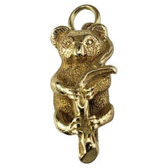 Koala-Charm aus 9 Karat Gelbgold #17041