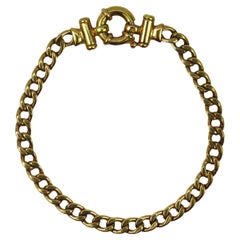 9 Karat Yellow Gold Link Bracelet