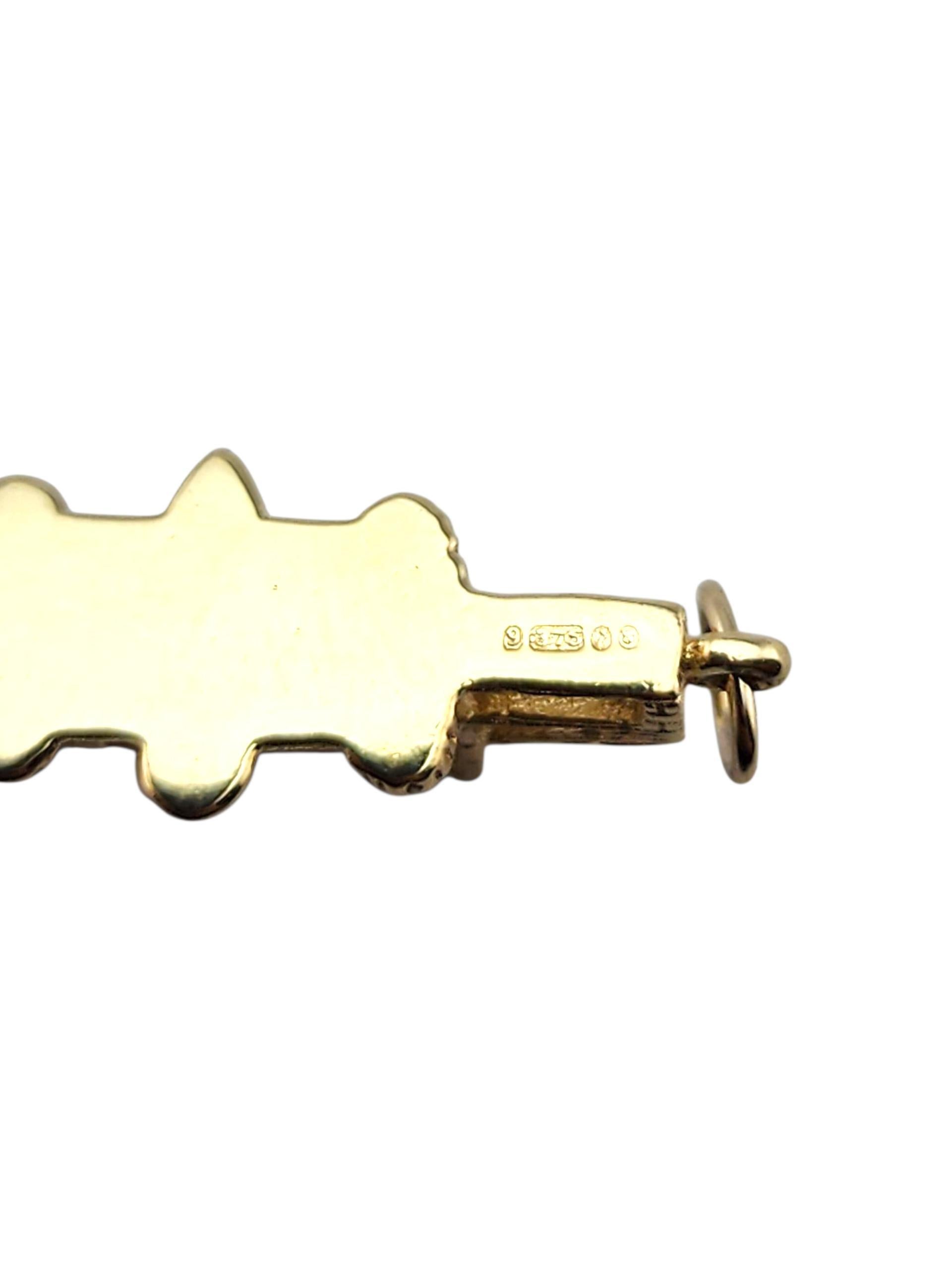 Charm in oro giallo 9 carati London Bridge #23282 in vendita 2